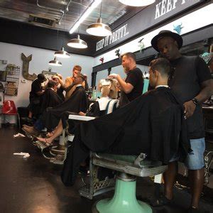 Specialties The Anguished Barber is a luxury barbershop and bar showcasing crafts in traditional barber services and craft ccoktails. . Chop barbershop midtown